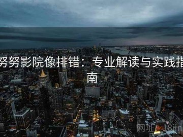 努努影院像排错：专业解读与实践指南