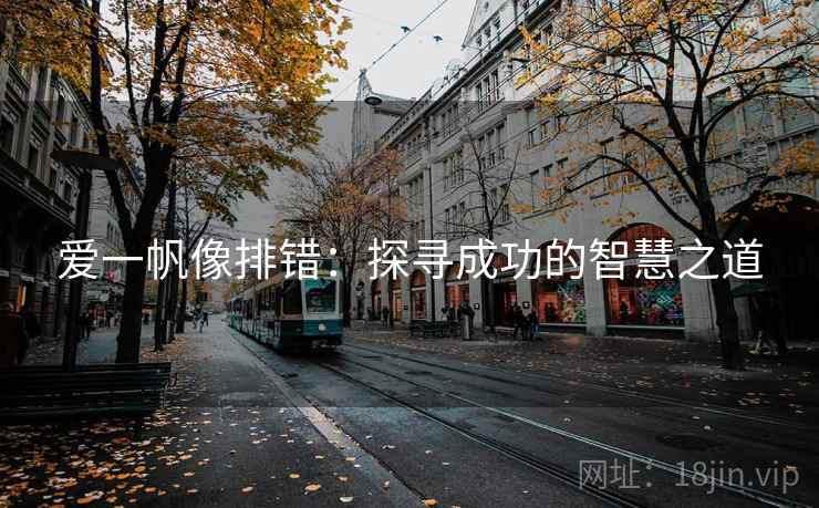 爱一帆像排错:探寻成功的智慧之道 爱一帆像排错:探寻成功的智慧之道