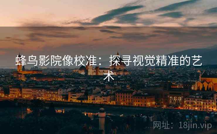 蜂鸟影院像校准：探寻视觉精准的艺术